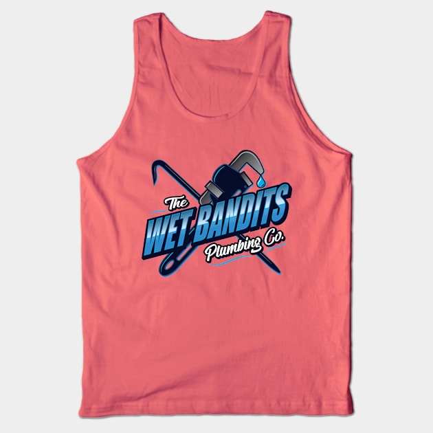 The Wet Bandits Plumbing Tank Top by BrainSmash